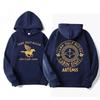 Camp Half-Blood Helden des Olymps Hoodies Herrenbekleidung Vintage Harajuku Sweatshirts Percy Jackson Zweiseitiger Grafik-Hoodie