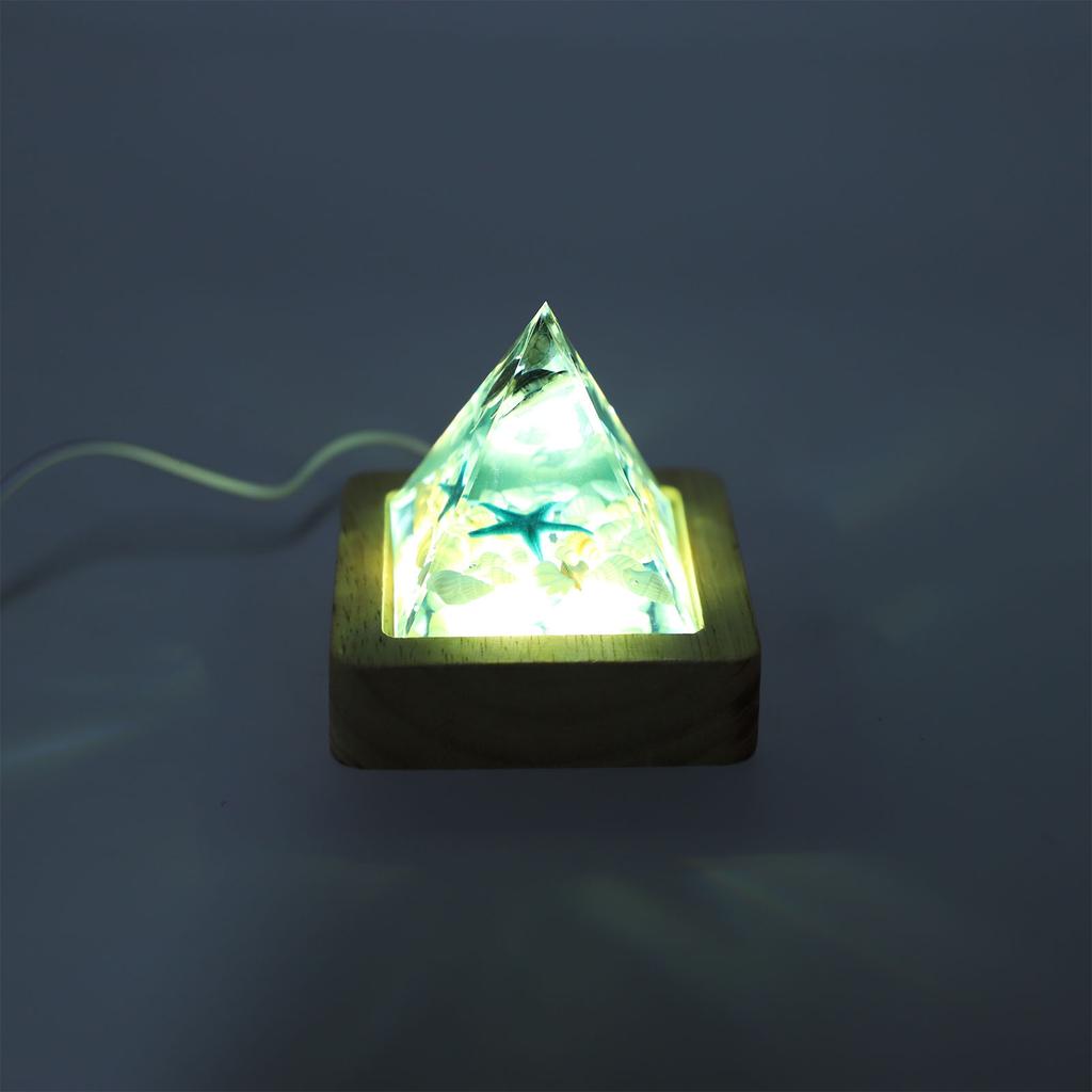 Ocean Landscape Night Light Marine Resin Ornament Table Lamp for Desk Decoration Holiday Present