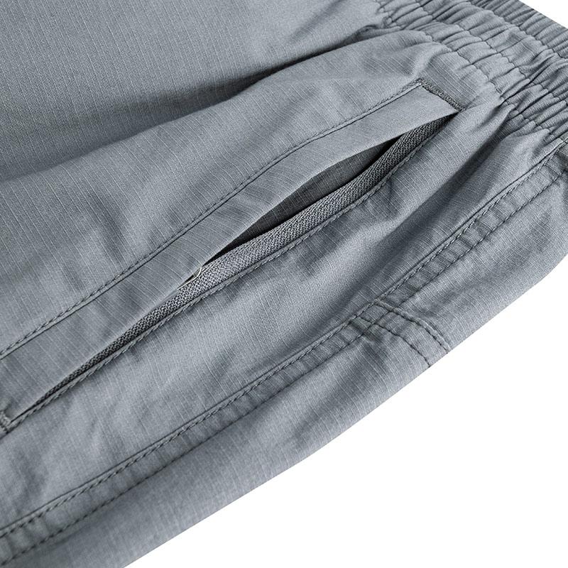 Anta Kyrie Series Kyrie 6D Pants Loose Woven Casual Comfortable Fashion Trendy Straight Leg Knitted Sports Pants Unisex pants Medium-Gray 172521503-4
