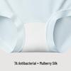 Women's Antibacterial Silk Crotch Seamless Briefs