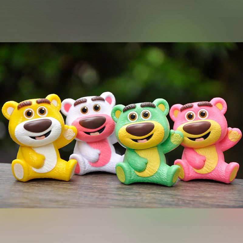 Colorful Bear Creative Toy Blind Box Pvc Figure For Home Office Decor And Gift For Everyone
