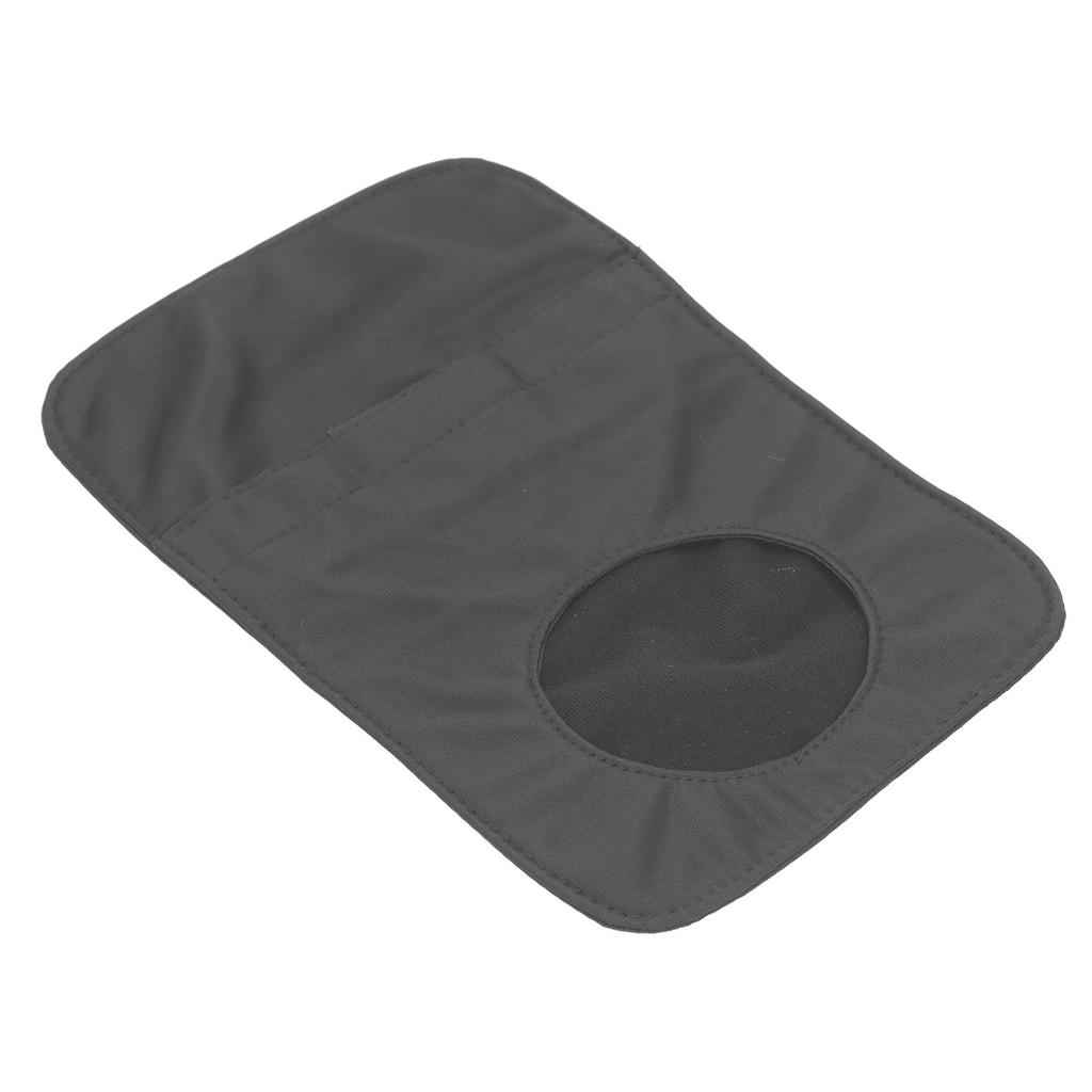 Colostomy Bag Cover Prevent Dirty Breathable Washable Universal Cotton Ostomy Pouch Cover Black