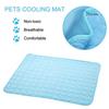 Dog Cooling Mat Pee Pad Reusable 4 Sizes Washable Cooling Blanket Cushion for Smal Large Kennel Sofa Bed Floor Car Seats Travel