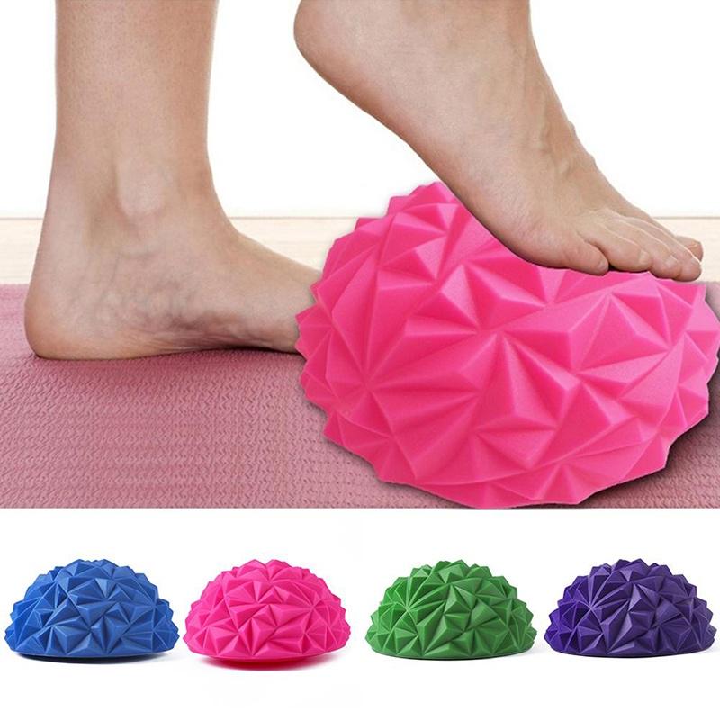 Yoga Half-ball Diamond Pineapple Ball Foot Massage Ball Fitness Balls