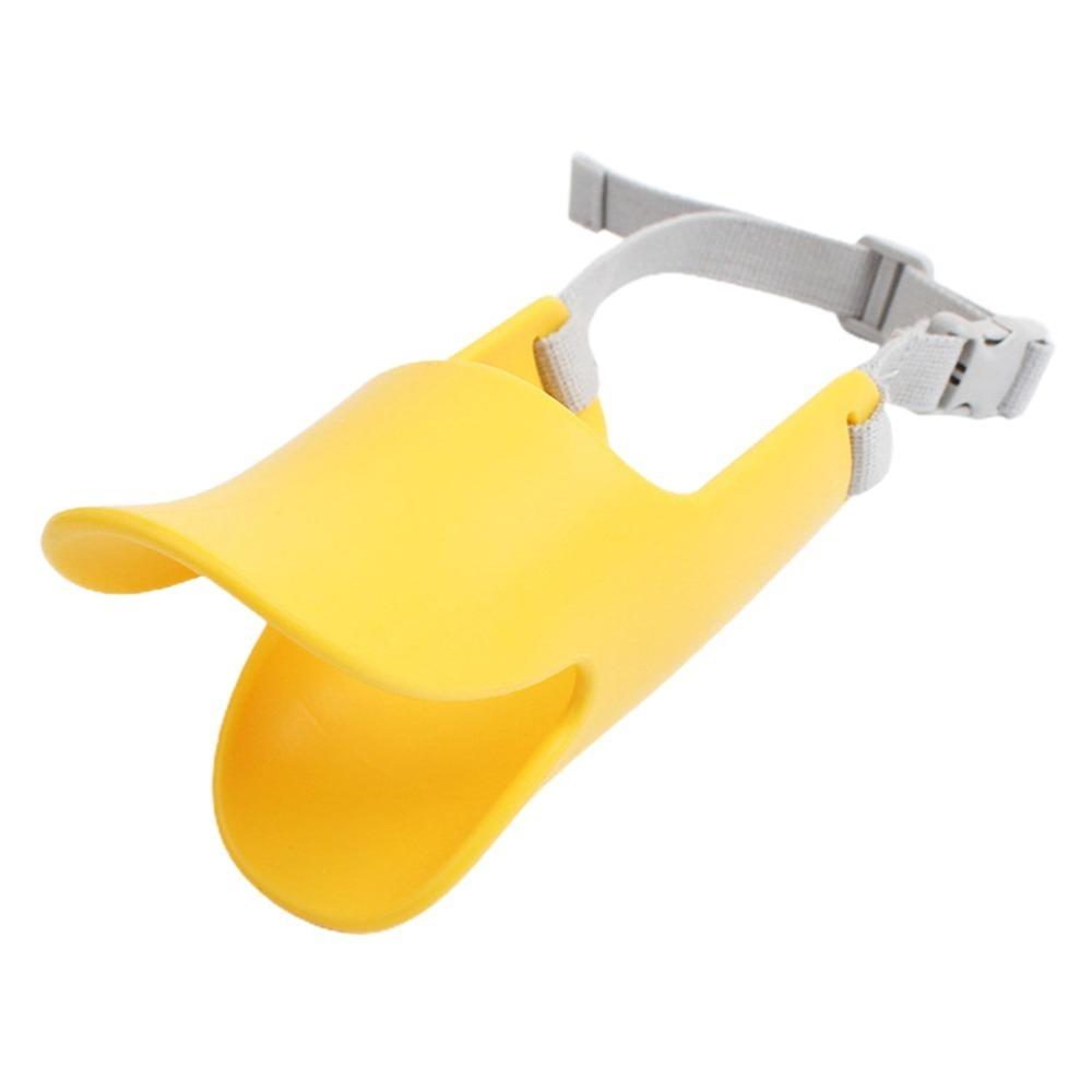 Silicone Anti Bite Muzzle Duckbill Shape Soft Dog Muzzle Dog Muzzle Cover Behavior Training S