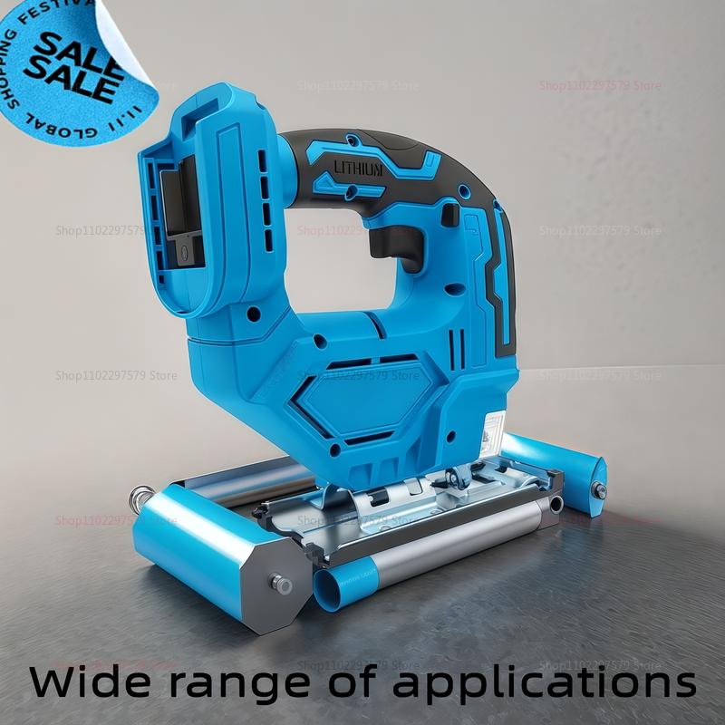 Cordless Electric Saw Lithium Battery Portable MultiFunction Handheld Curved Saw PowerTool for Carpentry Woodworking Remodeling