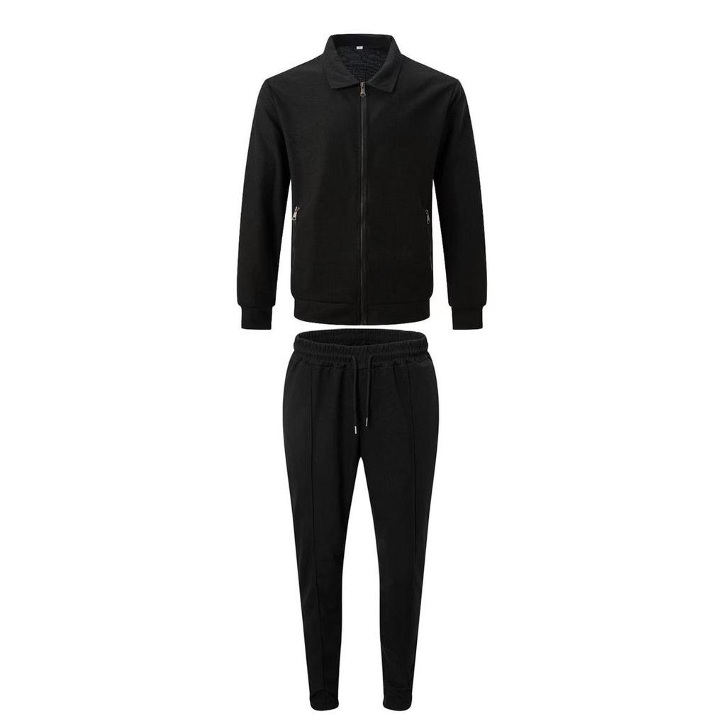 Abito due pezzi, abbigliamento sportivo da uomo, abito casual da uomo popolare per giovani, abito sportivo casual da uomo