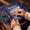 Creative Desktop Accessory Acrylic Ocean Lighthouse Advent Calendar, 24 Day Countdown Box with Daily Unboxing Experience Nautical Retro Scenes