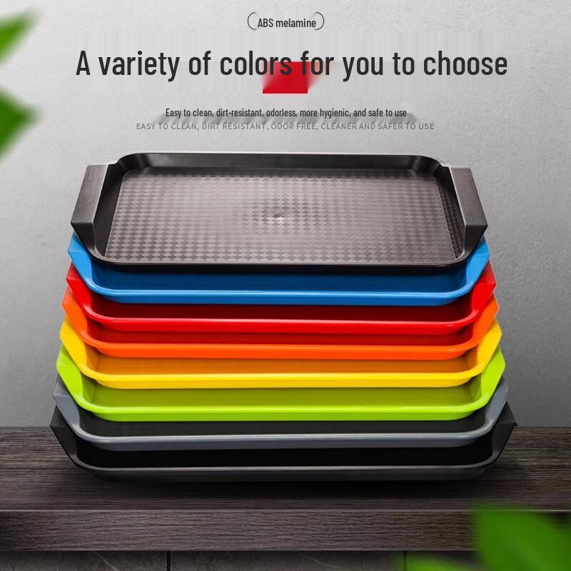 Rectangular Plastic Serving Tray