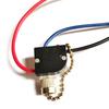 3-Wire Beads Chain Ceiling Fan Switch Desk Antique Lamps Control Switch with Metal Pull Chain Replacement Repair Kit