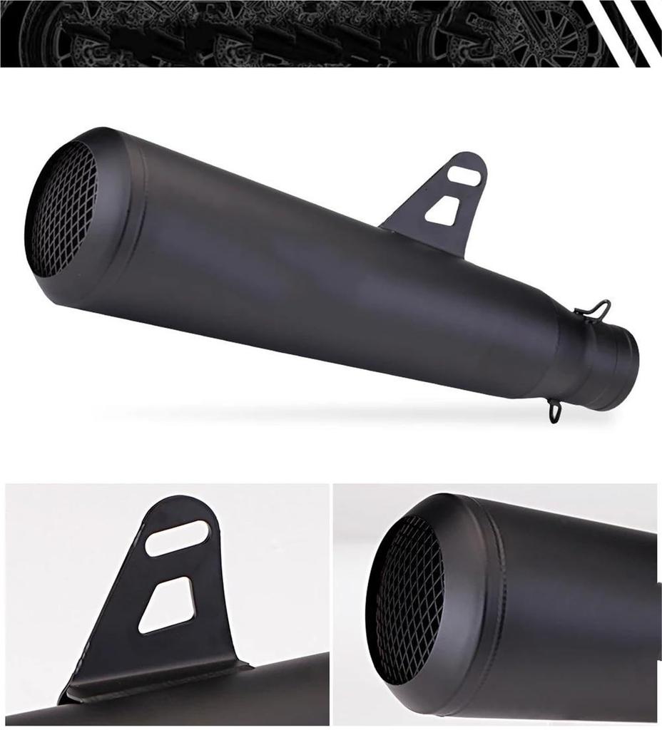 Kind of Doubt Exhaust Pipe Mid Pipe Motorcycle Muffler Slip On Correction Connection Fits 250/300/500 CM250/300/500