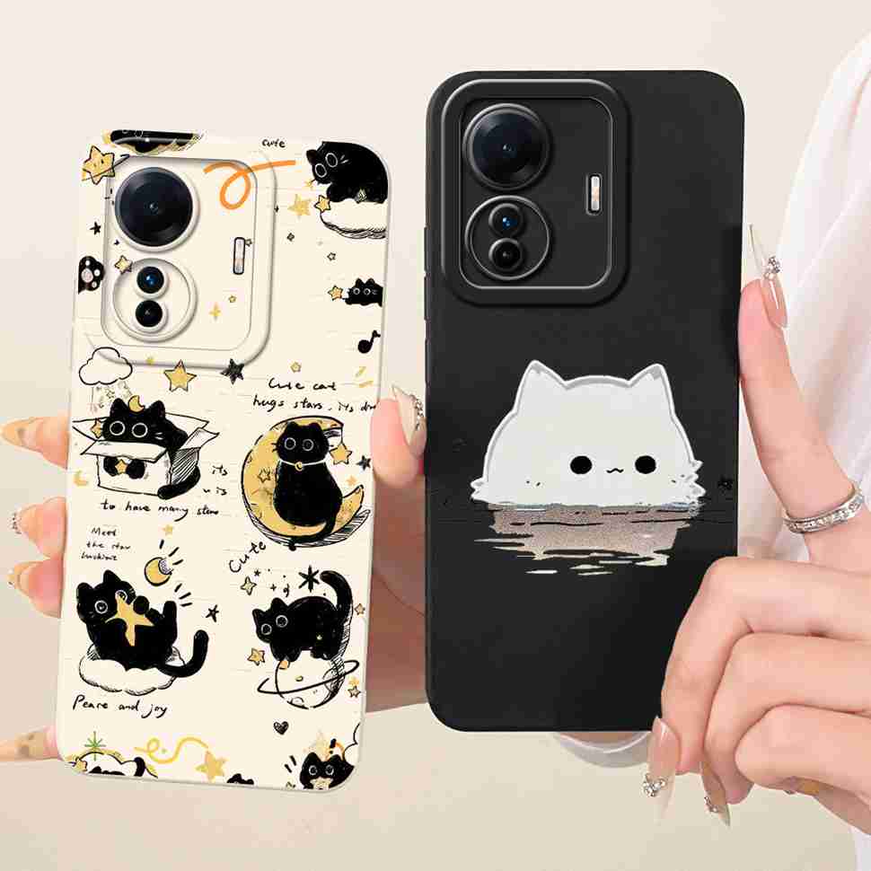 For vivo S15e 5G V2190A Case Cartoon Full Protection Silicone Back Cover For Vivo S15e VIVO S15E 5G 6.44" Phone Cases Shockproof