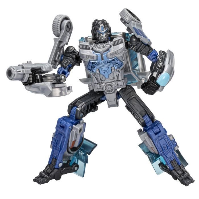 Figurine Transformers - Autobot Mirage Deluxe - 12,5 cm - Rise of the Beasts chiaro