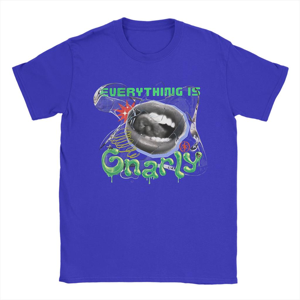 Katseye Alles ist Gnarly T-Shirts für Männer Rundhals Baumwoll-T-Shirts Kpop Girlgroup Kurzarm T-Shirt Erwachsenenkleidung