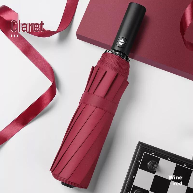 Hongye 12-Rib Automatic Folding Umbrella