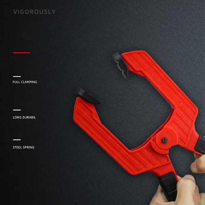 Multifunctional Woodworking Spring Clamp A Type Strong Heavy Duty for Extra Large Clip Durable Plastic for Wood Carpente