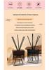 Wilderness Super Fang Flameless Aroma Diffuser: Long-Lasting Hotel Air Freshener with Rattan Sticks & Essential Oils