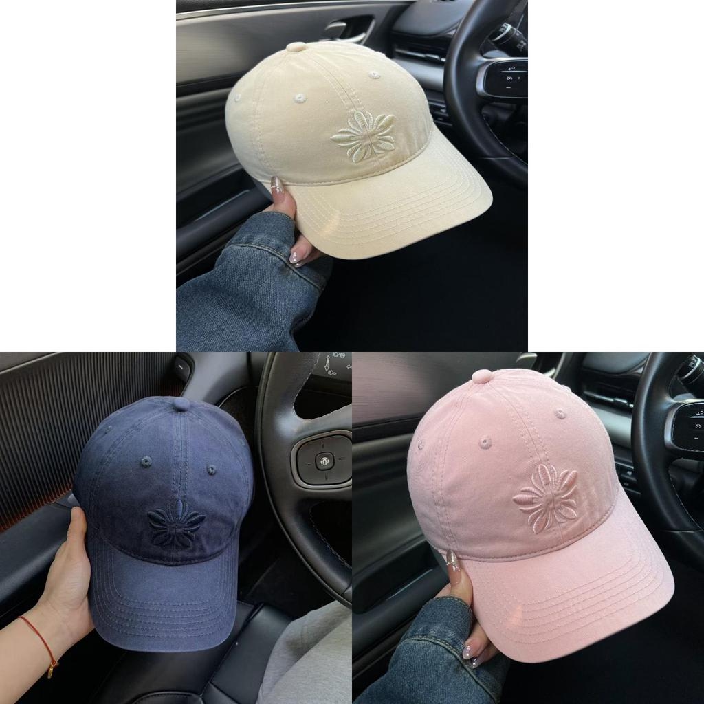 Vintage Embroidered Baseball Hat With Sunshade For Teens And Adults In Stylish Design
