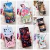For Xiaomi Mi 11 Lite 4G Case M2101K9AG Colorful Flower Butterfly Soft Silicone TPU Cover For Xiaomi Mi 11Lite 5G 6.55" Bumper