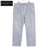 RRL Gray Herringbone Cotton Twill Pants Bottoms 32x30 grayUsed