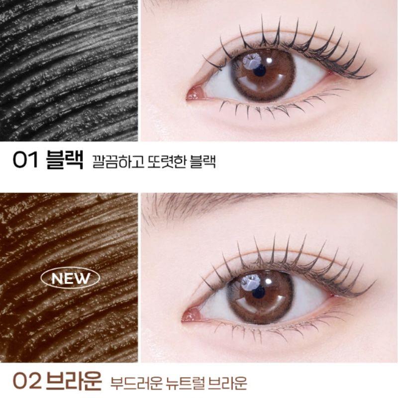 Play 101 by ETUDE Edge Curl Tint Mascara 3g – Curl Defining & Tinted Lash Mascara | 3 Shades