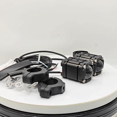 Faruri universale pentru motociclete, far de conducere, scuter ATV în trei culori pentru lampă auxiliară, accesorii pentru faruri de ceață