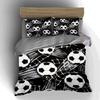 Soccer-themed design. Bedding Duvet cover sets Duvet covers Pillowcases gifts (1 * Duvet Cover 2 * Pillowcases, without duvet insert)