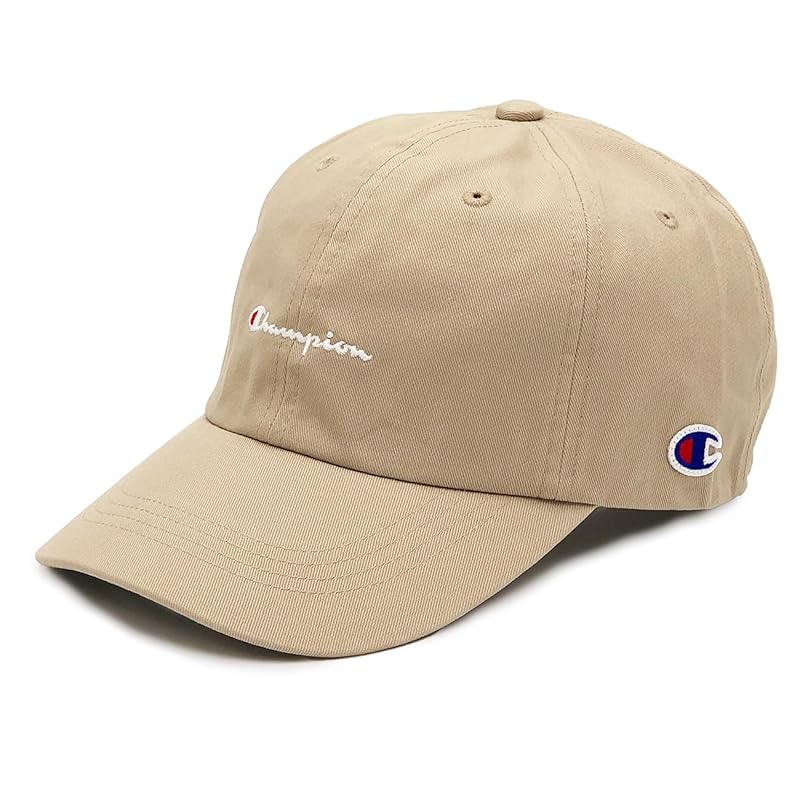 

[champion] cap men s ladies hat brand deep big size Deeper Larger 100% cotton male woman UV cut 60~62cm (JP, number size, 60.0 cm, 62.0 beige)