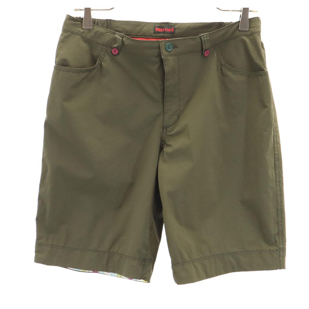 MARMOT Yuri Shikaku collaboration Shorts L khaki Women Used