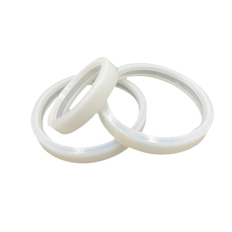 Silicone Groove Clamp Seal Ring for Sanitary Quick-Connect Pipe Fittings in Firefighting Systems.