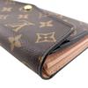 LOUIS VUITTON M62235 Monogram Portefeuille Sara Purse Brown Monogram Women Used