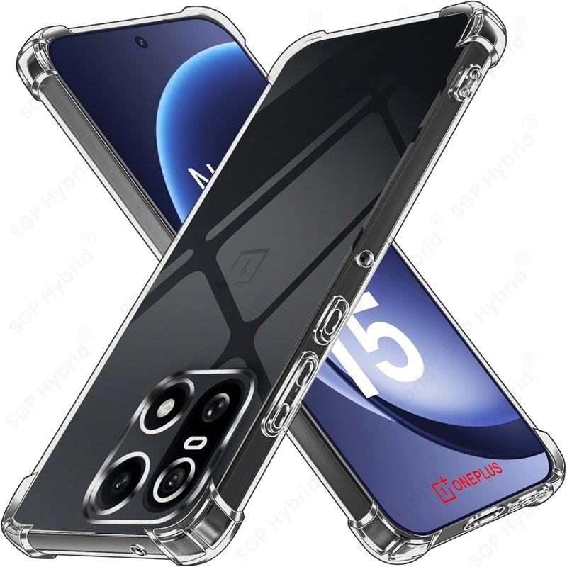 Fundas For OnePlus 15 5G Transparent TPU Soft Case One Plus 15 Airbags Shockproof Bumper Coque Cover Capa On OnePlus15 1+15 2025 TPU&For OnePlus 15 5G