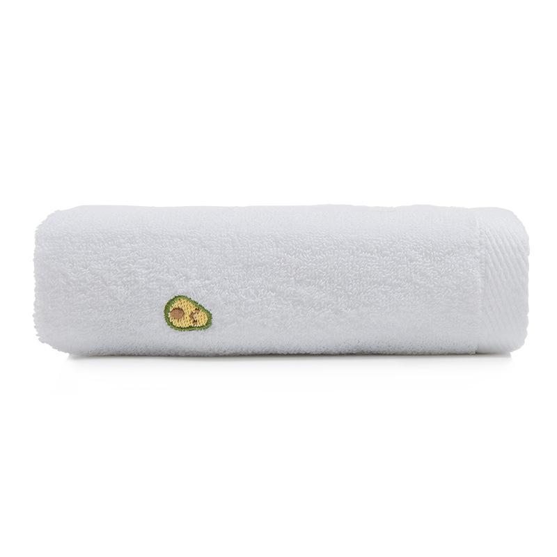 75x35cm Avocado Style Towel Cotton Face Wash Household Cotton Soft Absorbent Microfiber Towel