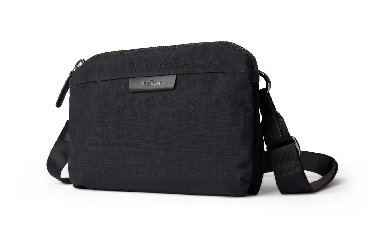 

Bellroy Tokyo Side A slim and smart crossbody pouch perfect for everyday use Raven Bag -