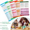 7x6 Zoll Heißluftfritteuse Rezepte Papier Multifunktionale Heißluftfritteuse Spickzettel Tragbares Kochanleitungsheft für die Küche