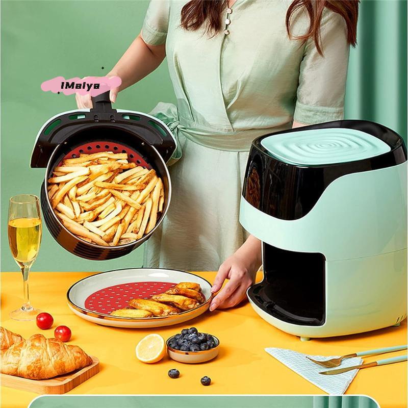 1Pc High Quality Air Fryer Silicone Mat Nonstick Baking Mat for Kitchen Pastry Tools Oil Mats Bakeware Accessory