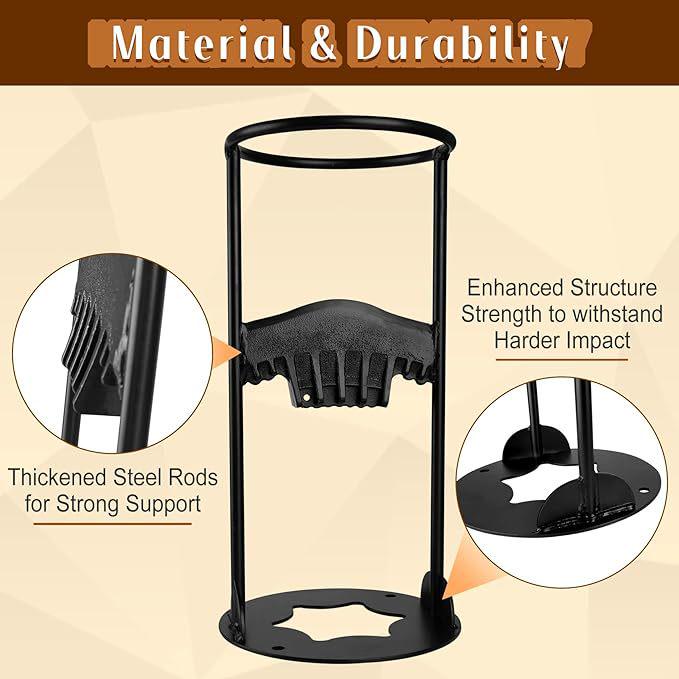 Portable Firewood Splitter: Efficient Manual Wood Separator for Outdoor and Household Use