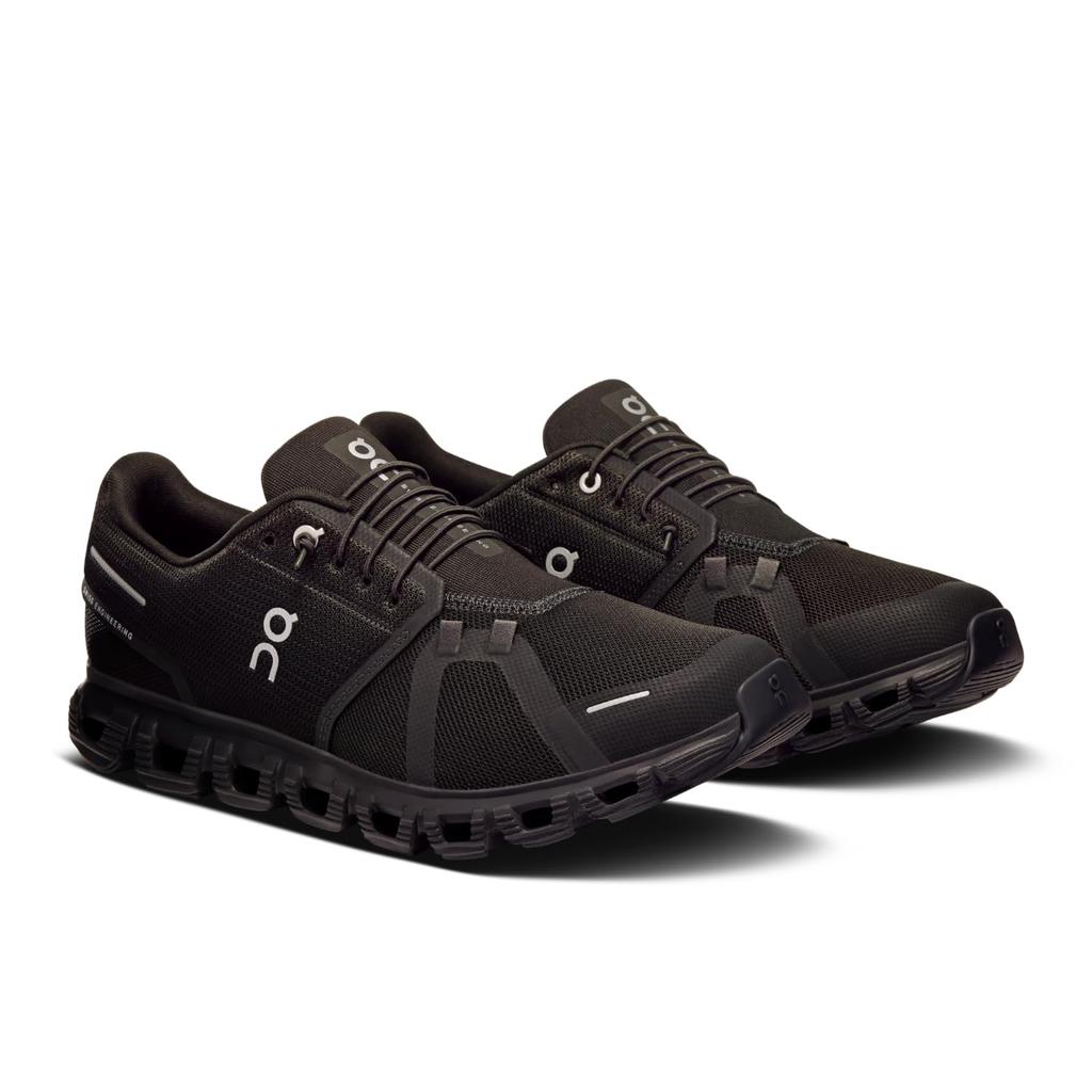 On Cloud 6 Running Size Men's Shoes, Black, 25.5cm