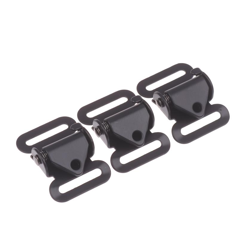 Outdoor Tactical Sling Belt Quick Release Cam Buckle Spring Loaded Slide Buckle Hardware for 25mm Webbing