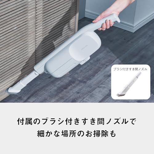 Panasonic Vacuum Cleaner Paper Pack Cordless Stick MC-PB60J-C Ivory Lightweight