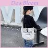 Stylish Korean Childrens Canvas Crossbody Bag With Letter Print For Everyday Use
