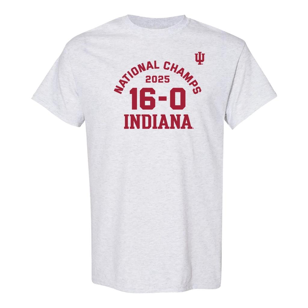 Indiana Hoosiers National Champions 2025 16-0 Sports Team T-Shirt