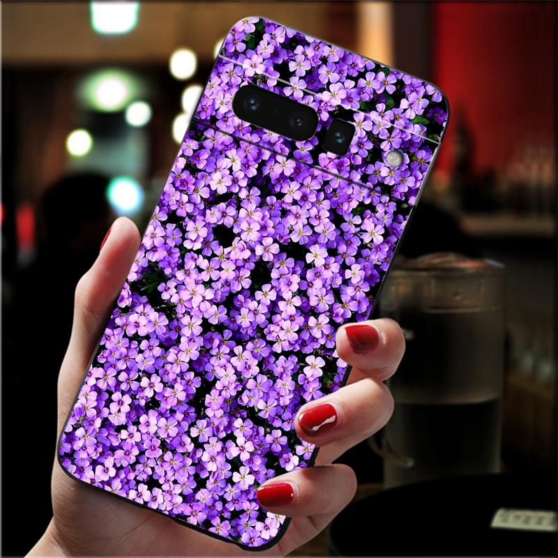 Phone Case For Google Pixel 10 Pro XL 9 Pro XL 9A 8 7 6 Pro Pixel 8A 7A 6A Pixel 8 7 6 5 Aesthetic Purple