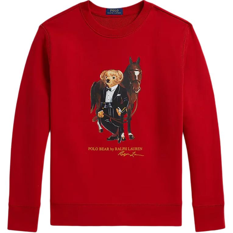 

Свитшот Polo Ralph Lauren С узором Хлопок Спортивный С длинным рукавом Детский Детский свитшот 323A10261-001 L