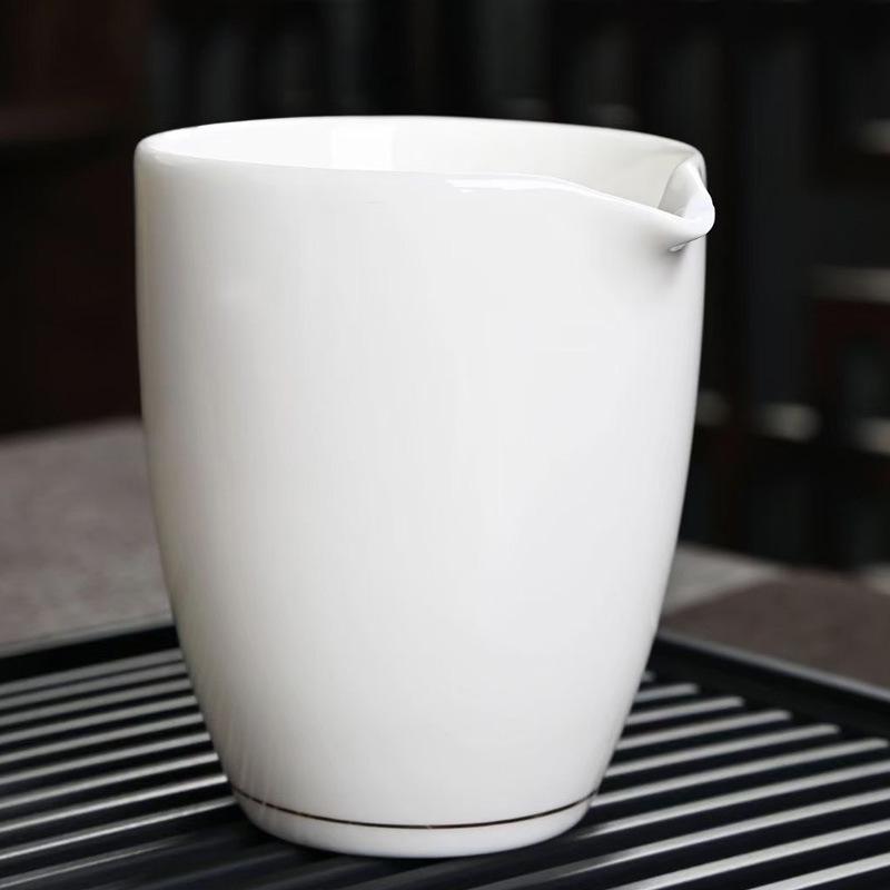 Business Portable Travel Tea Set Dehua White Porcelain Suet Jade Ceramic Teapot Teacup Tea Tray Gift Box