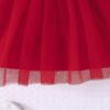 Baby Girl Sweet Cute Princess Dress Love Mesh Dress Fashionable Soft Dresses Infant Girls