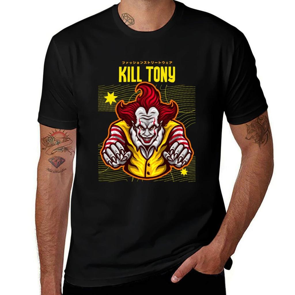Kill Tony Podcast Evil Clown Tshirt Unisex T Shirts Cotton Tshirt