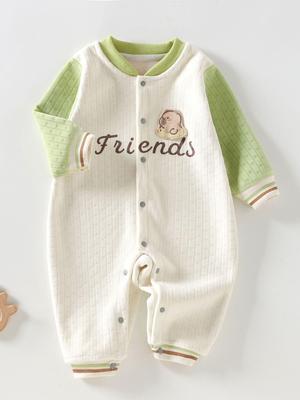 Gemütlicher Fleece-Einteiler: Warme Baby- und Kleinkind-Basisschicht-Pyjamas für Herbst und Winter
