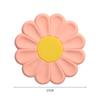 Flower Heat Resistant Silicone Mat Drink Cup Coasters Non-Slip Pot Holder Table Placemat Kitchen Accessories Coasters Pads