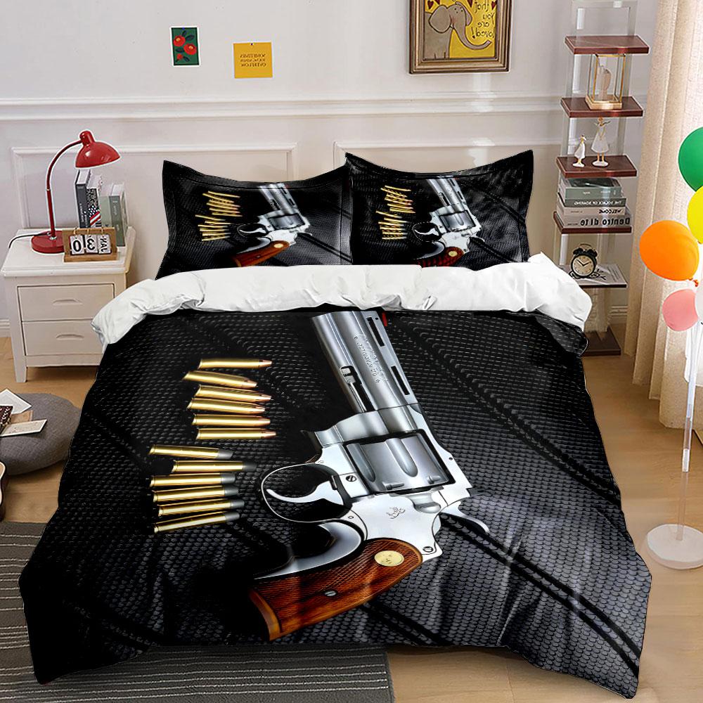 Revolver Set For Collection Display Multiple Sizes Kid'S And Adults' Bedroom Exquisite 3Pc Bedding Set, Gift